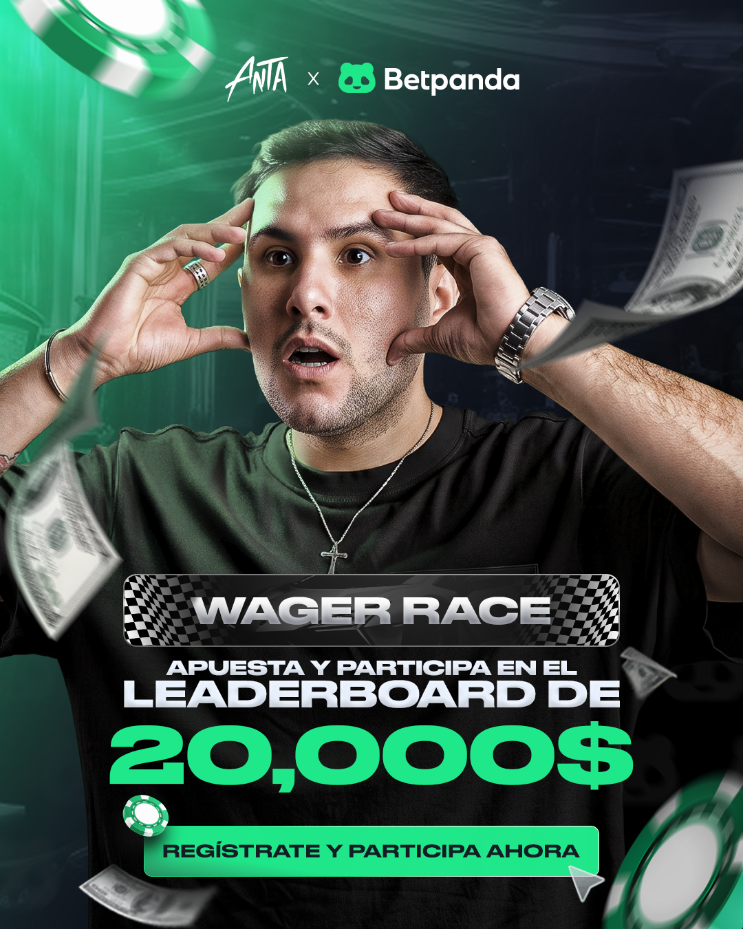 Leaderboard de 20 mil dólares de BetPanda